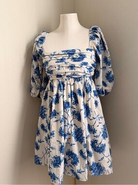 Abercrombie and Fitch women’s size S cotton blend babydoll dress